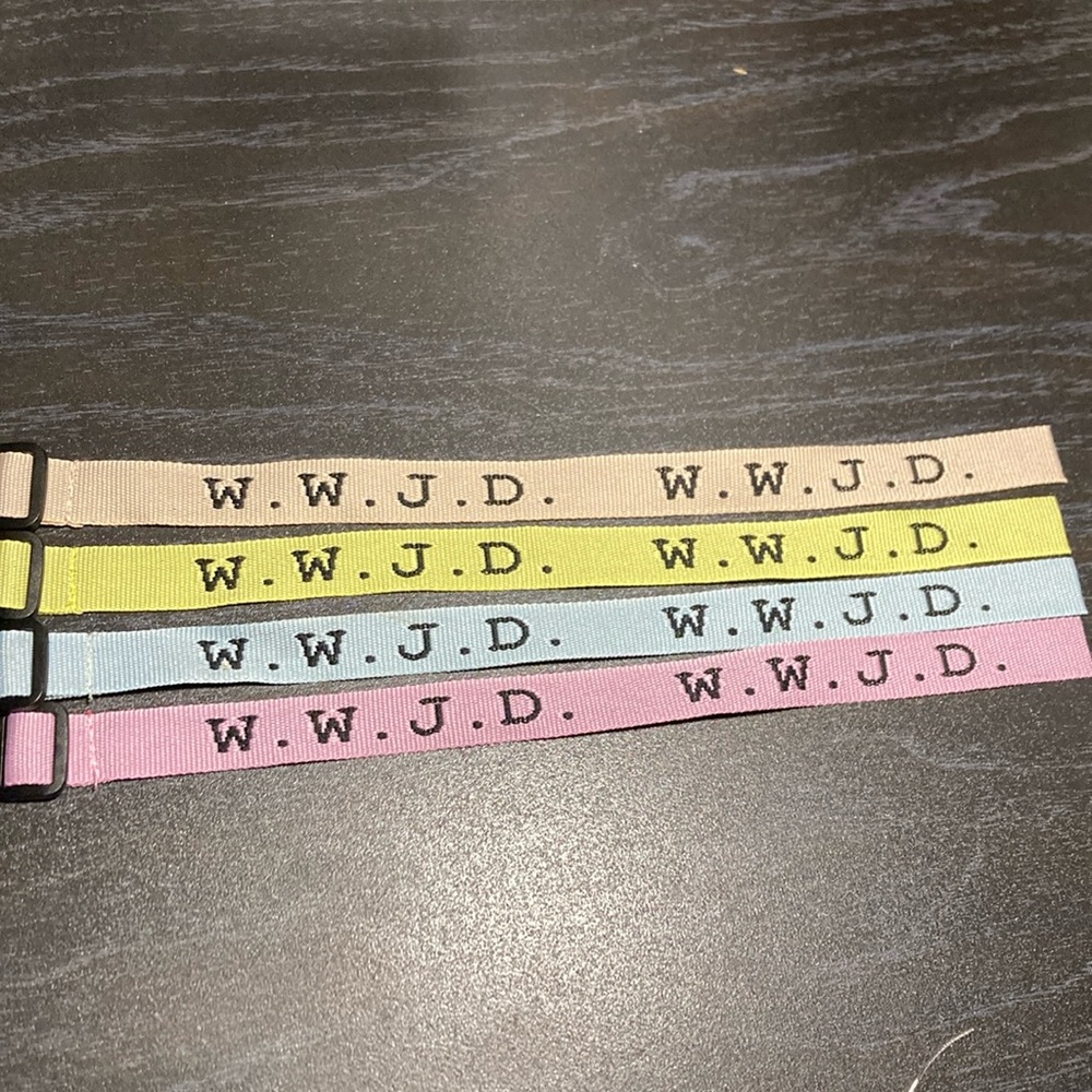 W.W.J.D SET OF 4